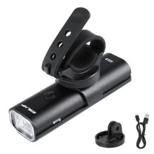 ESLNF Mountainbike-Scheinwerfer, wasserdicht, Aluminium, USB-Ladefunktion, Rennradbeleuchtung, Fahrradzubehör (400 lm)