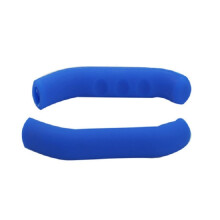 One pair of silicone covers (blue) for selling bicycles and scooters, including brake covers, kickstand covers, and protective shells.
