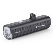 Faro delantero de aleación de aluminio tipo C de alta luminosidad para bicicleta WEST BIKING. Especificaciones: Luz sin soporte.