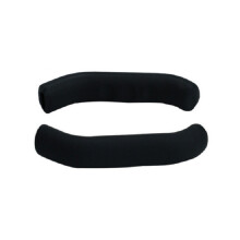 1 pair of silicone covers (black) for selling bicycles and scooters, including brake covers, kickstand covers, and protective shells.