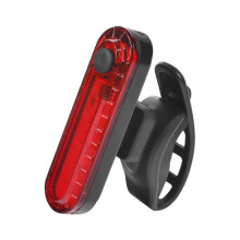 Mountainbike-Nachtfahr-Warnlampe, Fahrrad-USB-Lade-Rücklicht (Rot)