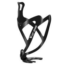 WEST BIKING Aluminium bidonhouder voor op de fiets, kleur: zwart
