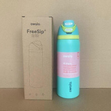 (32oz) Owala FreeSip Insulated Stainless Steel Water Bottle 24/32oz Green