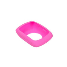 Farbige Schutzhülle aus Silikon für Garmin Edge 500/200 Fahrradcomputer (rot).