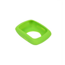 Gekleurde beschermende siliconen hoes voor Garmin Edge 500/200 fietscomputers (groen) - schokbestendig ontwerp.