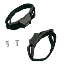 4 stuks/set Fietsbidonhouder met bevestigingspunten voor bidonframe (zwart)