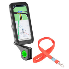 Waterdichte tas voor mobiele telefoon, geschikt voor fiets, motorfiets, outdoorsporten, kleur: stuur met touw