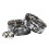 Camouflage Bicycle Curved Handlebar Straps(White Black) 1