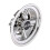 4 pçs 8 polegadas SS tampas de roda para carrinho de golfe 5 raios design hub cap para carrinhos de golfe para carro clube EZGO 3