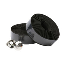 Camouflage bicycle handlebar straps (pure black)