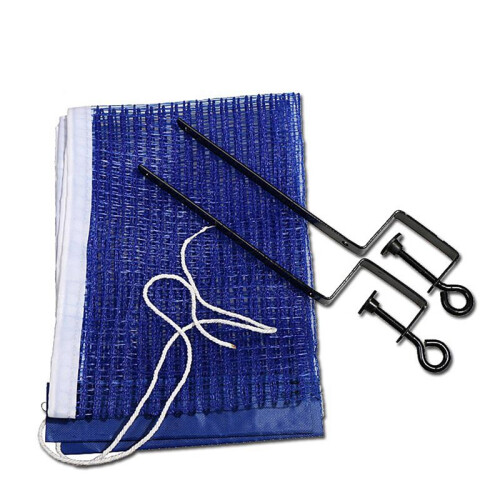 2X Table Tennis Net Portable Anywhere Retractable  Pong Post Net Rack for Any Table Net + Bracket Combination 2