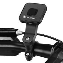 WEST BIKING YP0715060 Fietshouder met sterke magnetische aantrekkingskracht, 360 graden draaibaar, voor navigatie en telefoon (zwart)