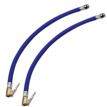 PCS Embout de pompe à chambre à air en caoutchouc pour vélo et voiture, spécification : 12,5 mm bleu