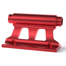 CX-C08 Fietsvorkbeugel voor vaste voorvork, vorkbeugel met snelspanner en steekas (rood)