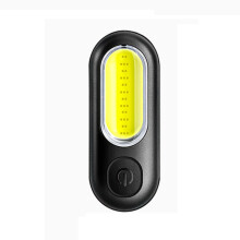 GOOFY DT-6005 Fahrradlicht, USB-wiederaufladbar, Rücklicht für Mountainbikes, LED-Warnlicht für Nachtfahrten, Farbe: 6005 Rot/Blau