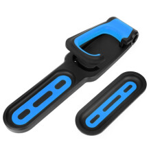 BG-R16 Opvouwbare wandfietshaak/mountainbike displayrek/parkeerrek (zwart/blauw)