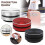 (Silvery) Wirelessly Speaker Bone Conduction Speakers Portable Loud Stereo 3