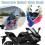 (E) 1 Pair Punk Style Motorcycle Helmet Dreadlocks Women Ponytail Braid Bicycle 2