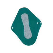 (1) Reusable Thin Cotton Sanitary Pad With Mesh Surfaces For Postpartum Leakage And Overnight Protection Multicolor