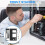 5X Mining Frame Mining ETH Motherboard Bracket Thickened Bitcoin Mining Rig Case Support ITX/  ATX for 8 GPU(ATX) 5