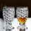 2 stk. whiskyglass i glass 1