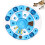 Extra Large Slow Consumption Canine Dish Featuring Secure-Blue 1