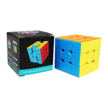 (MOYU cube) Lefun Full Sticker Gear Puzzle Magic 3x3 Cubes Speed Cube Professional Logic Game Educational Toys Autism Kids Toys brain Games