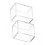 2Pack Acrylic Magnetic Case with Magnetic Lid Clear Display Box Protector Acrylic Storage Container 4