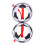 Sportthema Voetbal Plastic Elastiek Haaraccessoires-Stijl2 1