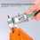 2PCS 3in1 Multi Functional Woodworking Hole Opener Template for Wardrobe Cabinet 5