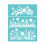 Polyester zeefdruk sjabloon 8,66 x 11 inch zeefdruk stencil-503 1