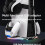 (Black) For PS5pro game console upright bracket handle charger headset 4