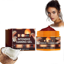 (1pcs - 150g) Intensive Tanning Gel Brown Tanning Accelerator Cream, Natural Tanning Lotion Self Tanner Faster Tanning for Sunbeds & Outdoor Sun