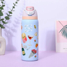 (24oz) Owala x Urban Outfitters 24/32oz FreeSip Picnic Prep Macaroon Water Bottle Y