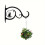 Plant Bracket Wr Iron Hook, Suitable For En Corridor Balcony Rat 1