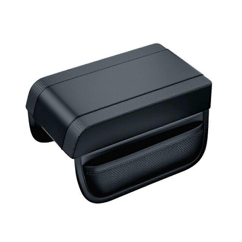 Car Armrest Box Height Pad Universal Armrest Cushion with Pocket Central Memory Cotton Elbow Support