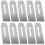 10 Pack Bench Hand Plane Blade Replacement Woodwork Planer Cutter Wide Iron Blades 1