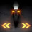 LED Sequential Turn Signal Lights for Motorcycle & Scooter - Ultra Bright 12V Direction Indicators with Dynamic Flow Projection 1