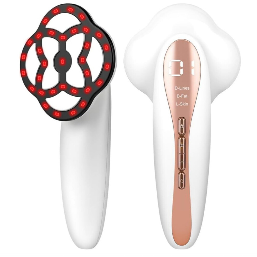 Firming Body Sculpting Device with Heat & Microcurrent - Cellulite Massager for Skin Tightening - 3 Modes for Arms, Legs & Butt