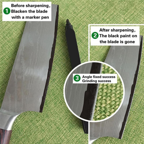 Knife Sharpener Professional Fixed Angle Sharpening Frame Whetstone High Precision Grinder Sharpening Tools 2