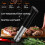Vacuum Sous Vide Cooker 1100W Immersion Circulator Cooker with Adjustable Clamp Precise Temperature Control US Plug 5