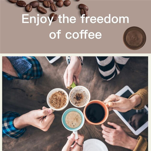 Reusable Vertuo Capsules 230ml Refillable Coffee Capsule for  Vertuo and VertuoLine Coffee Maker 1