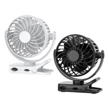 (1pcs, set) Hat Umbrella Clip Fan 4 Speed 1500mAh Portable Hands-Free Cooling For Outdoor Camping Hiking Office Desk 360 Adjustable USB Rechargeable