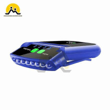 (Blue) LED Sensor Headlamp Super Bright Hat Clip Cap Light Fishing Headlight USB Rechargeable Lights Adjustable Angle Camping Headlamp Lamps