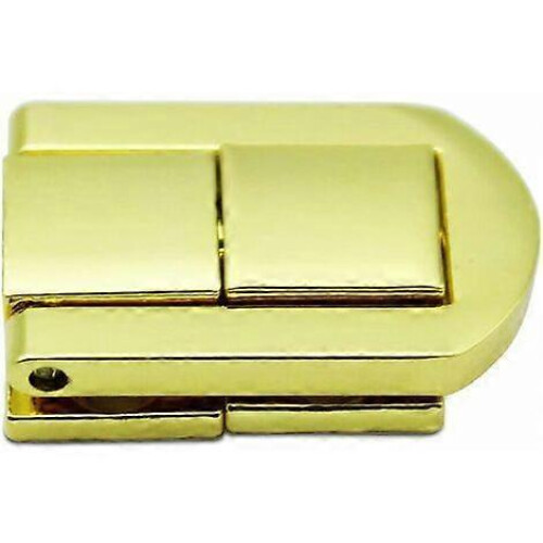 Set of 4 Toggle Lock Case Suitcase Clasp Lock Trunk Toggle Latch - Gold - 25mm 2