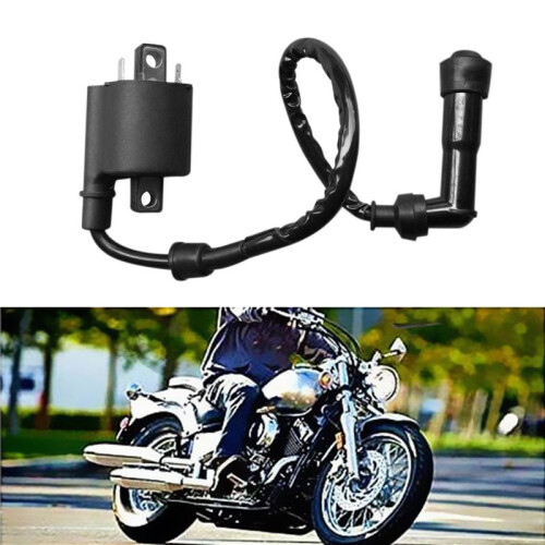 2X Motorcycle Ignition Coil High Voltage Package for  Vstar 650 XVS650 2