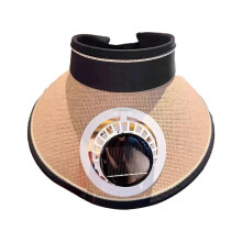 (Khaki) Travel Sun Hat – Foldable & Portable – for Sightseeing & Camping