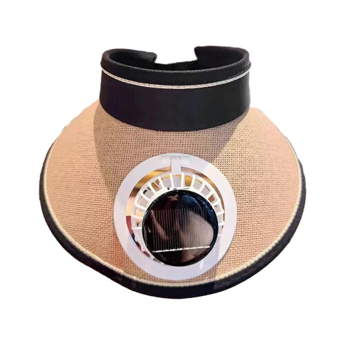 (Khaki) Travel Sun Hat – Foldable & Portable – for Sightseeing & Camping