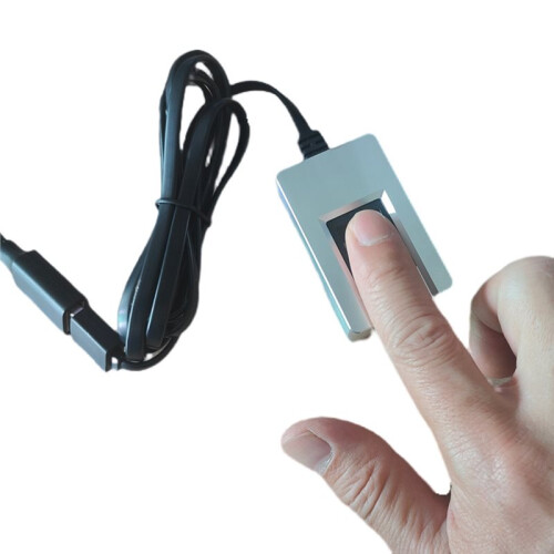 Optical Fingerprint Scanner, Fingerprint Authentication, Identity Recognition USB Fingerprint Reader Biometric Scanner A 1