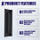 Supporto Verticale per  One S Prese D'Aria di Raffreddamento Integrate e Piedini Antiscivolo per  One Slim Supporto per Console di Gioco 5